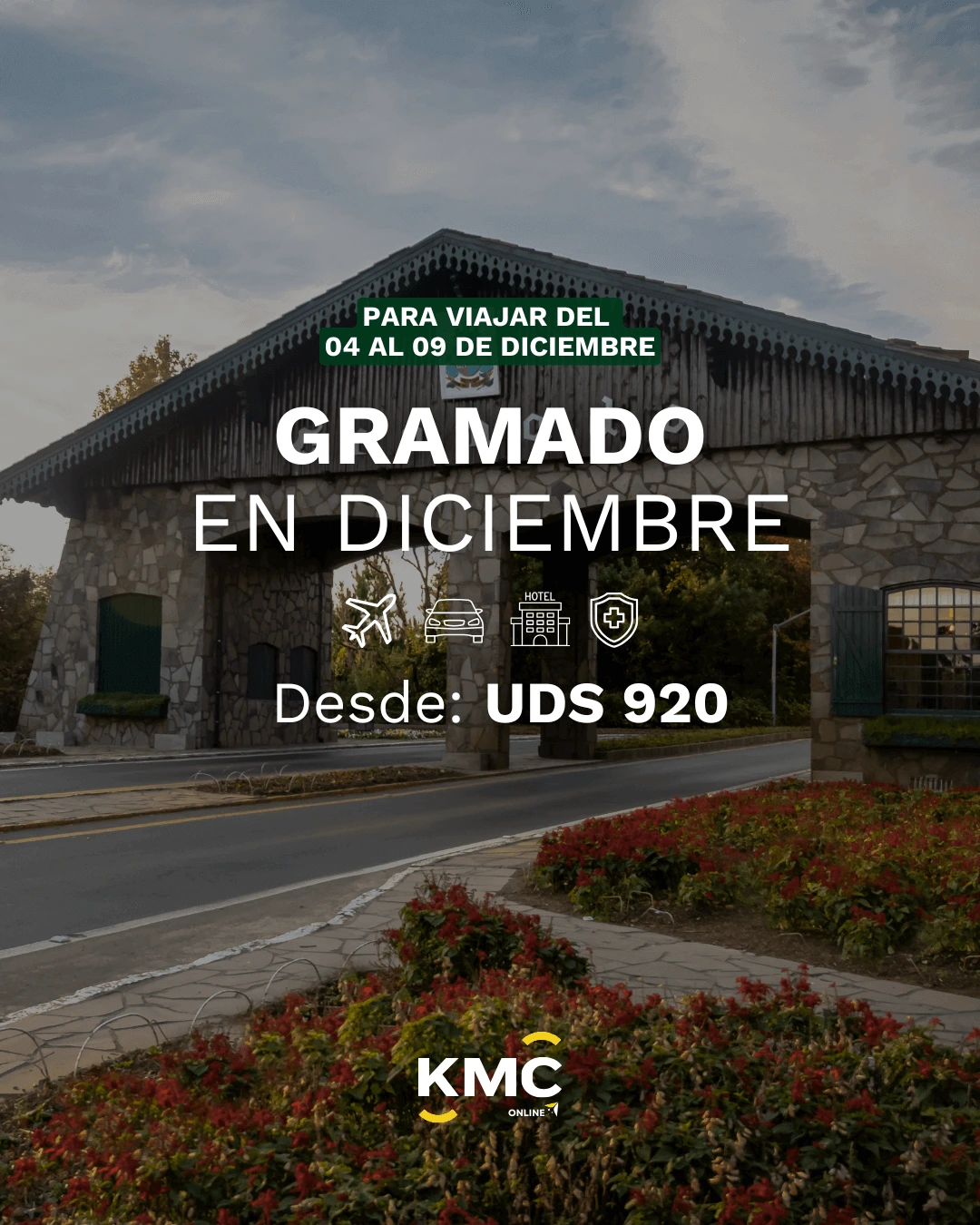 Gramado en diciembre